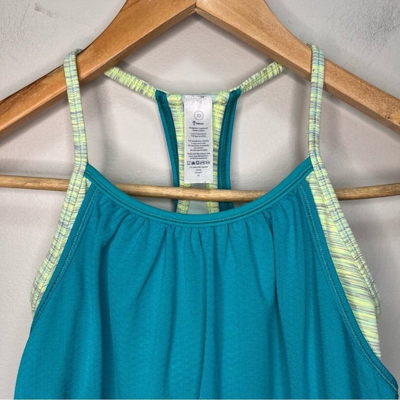Lululemon Ivivva Green Tank Top Size 10 - Picture 2 of 11